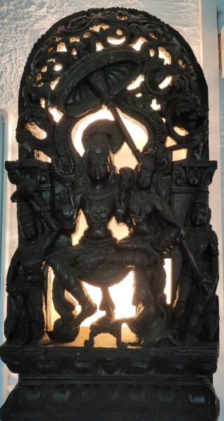Mythologische Szene aus Indien